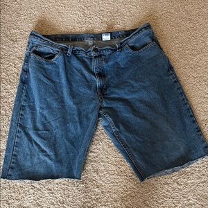 Classic Blue Denim Men's Shorts